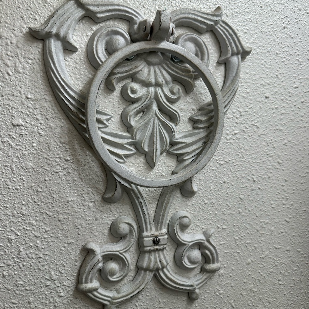Elegant White Wall Decor Piece